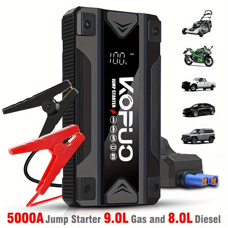Portable Car Jump Starter – 5000A