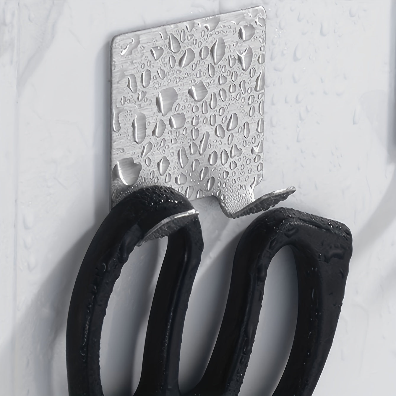 Drill-Free Razor & Shaving Hooks (4-Pack)