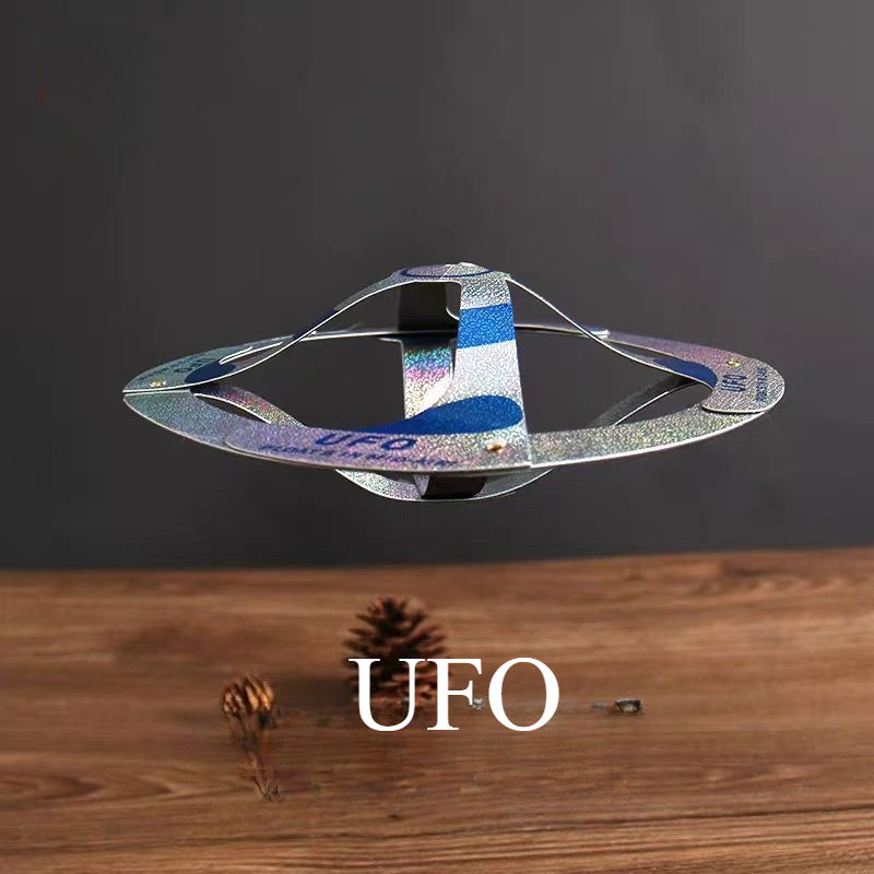 Floating UFO Balance Illusion Toy