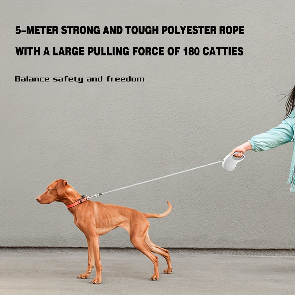 Retractable Dog & Cat Leash – Anti-Pull Automatic Walking Lead for Small & Medium Pets