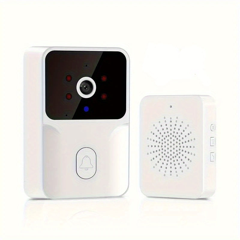 Wireless Smart Video Doorbell with Night Vision