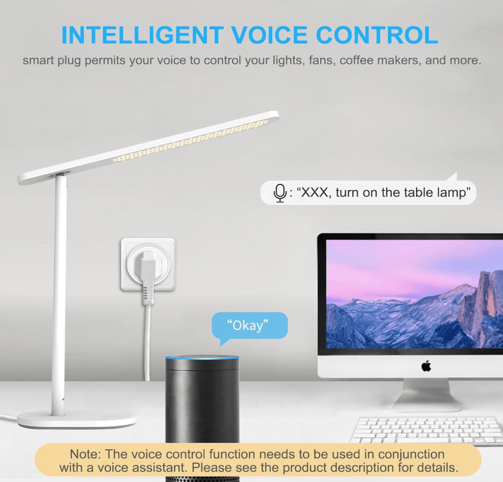 WiFi Smart Plug Socket – App & Voice Control with Energy Monitoring (UK)