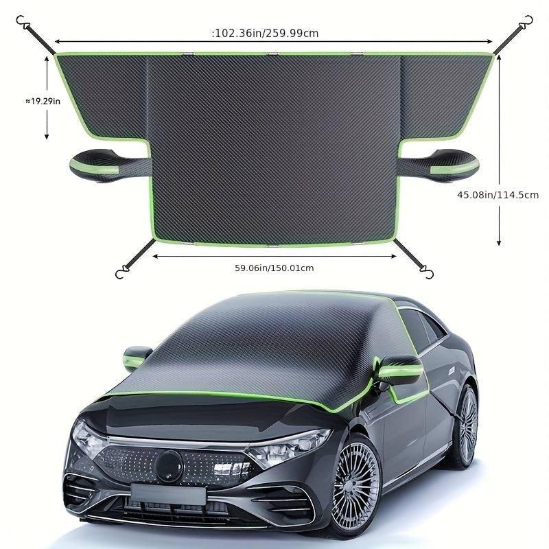 Magnetic Windshield Snow & Frost Cover