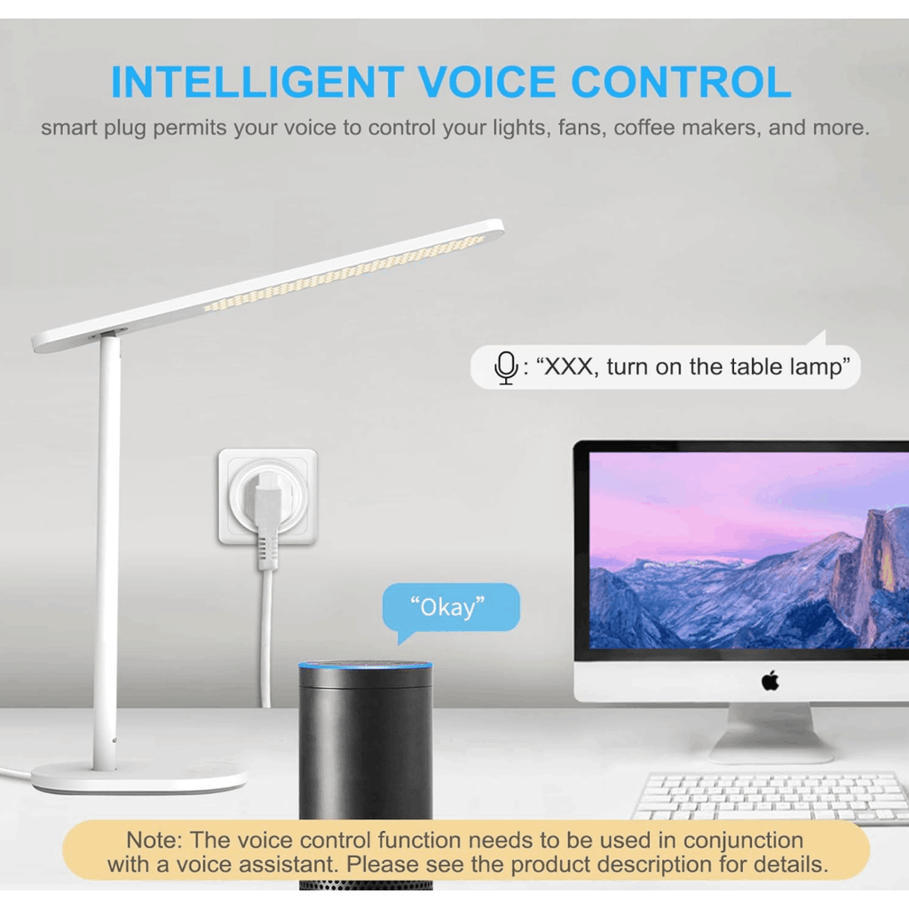 WiFi Smart Plug Socket – App & Voice Control with Energy Monitoring (UK)