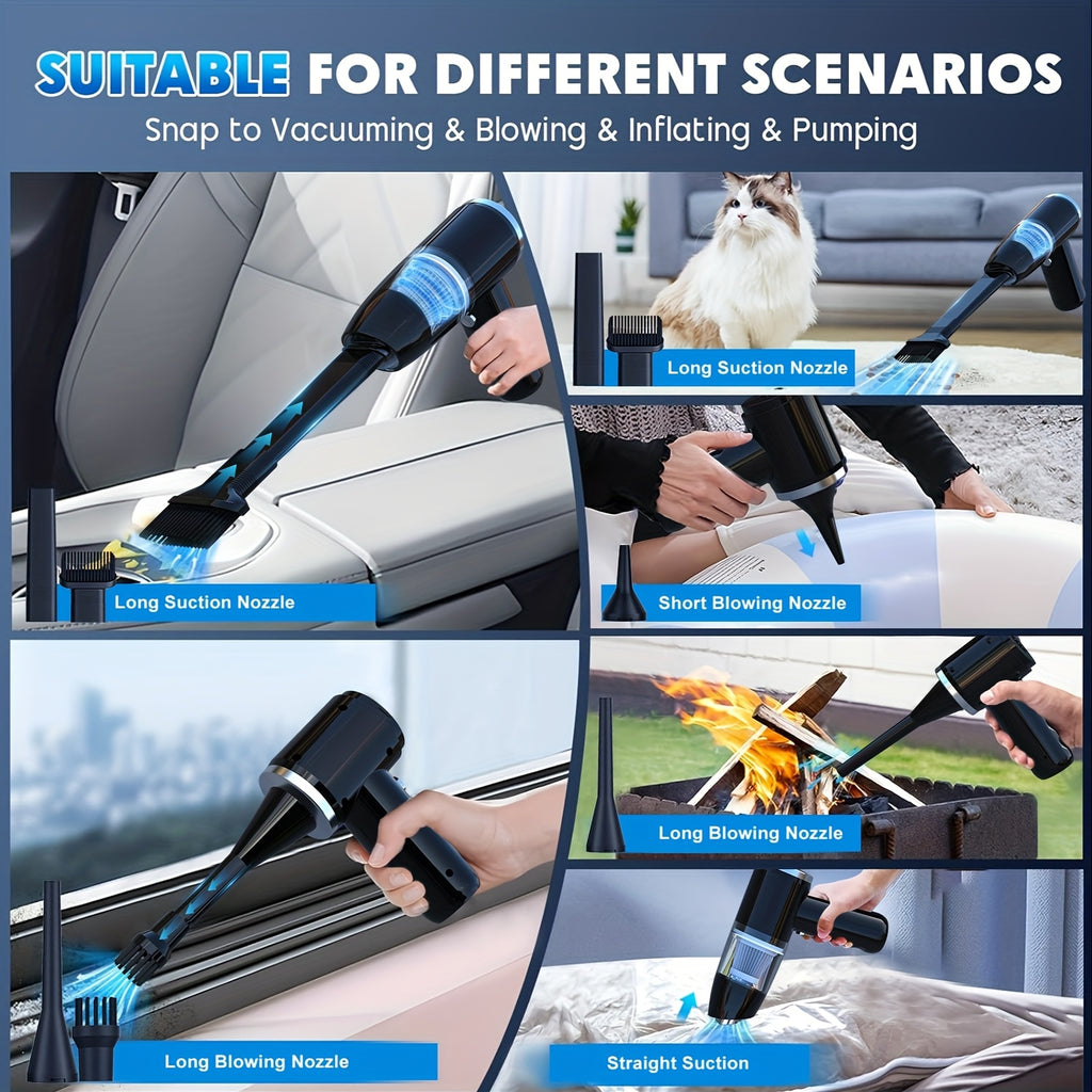 Wireless Car Vacuum Cleaner – 15000Pa