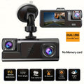 Front & Rear Dash Cam with Memory Card