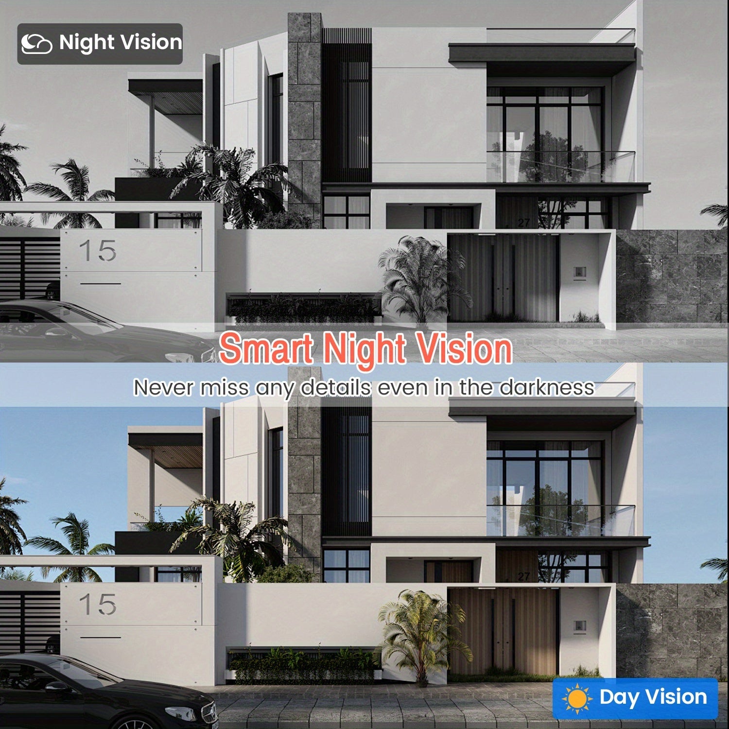 2K Wireless Video Doorbell Camera – AI Motion Detection, Night Vision & Two-Way Audio