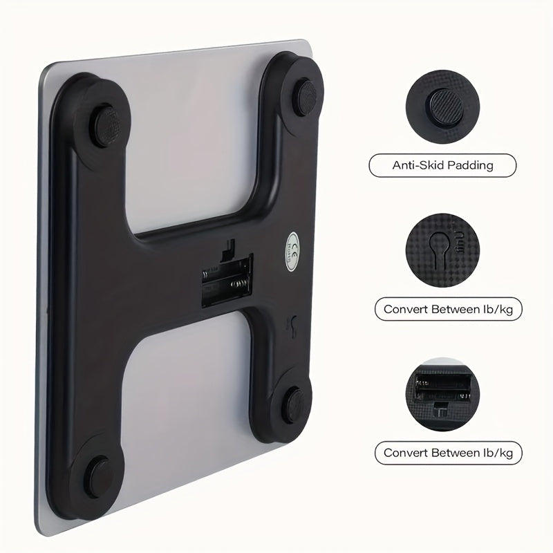 Digital Bathroom Scale with LED Display