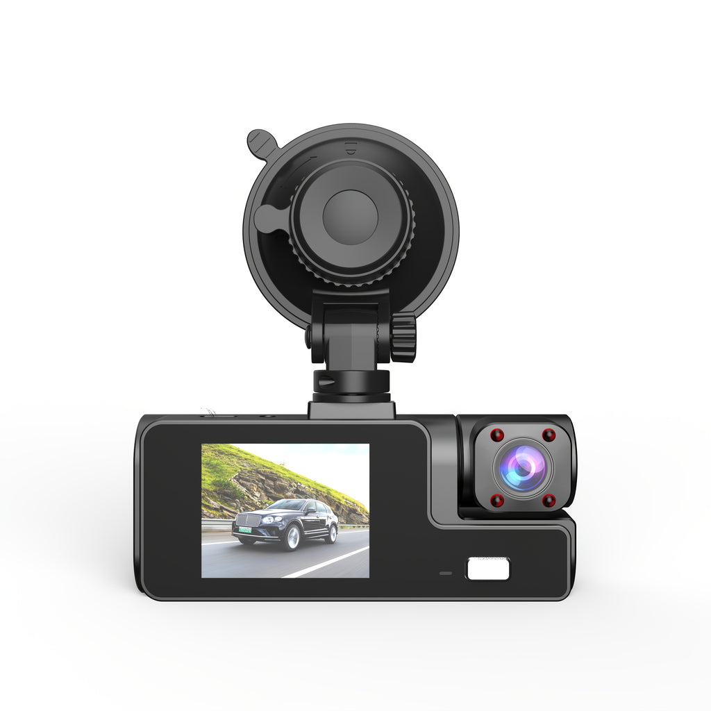 Front & Rear Dash Cam with Memory Card