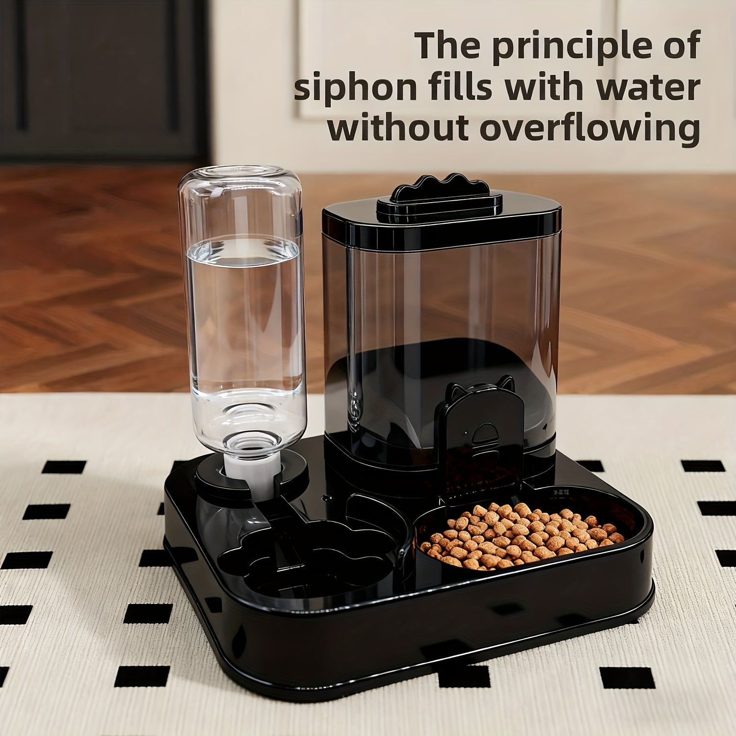 Automatic Pet Water Dispenser – Large Capacity Continuous Flow Drinking Bowl